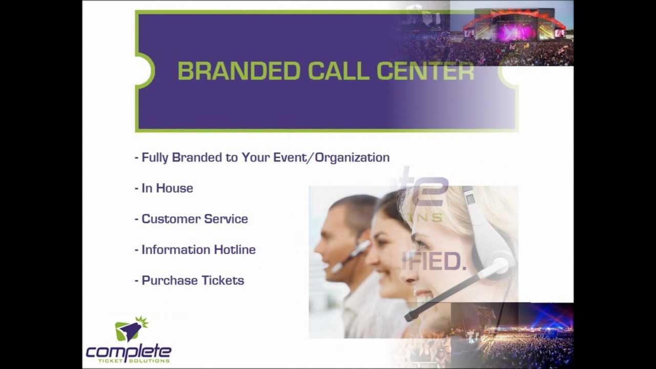 Branded Call Center by Complete Ticket Solutions